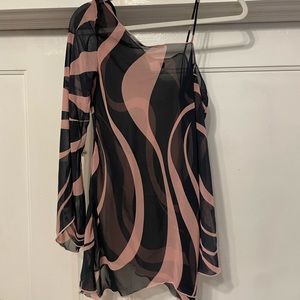 Celine by Champion Asymmetrical Vintage Blouse